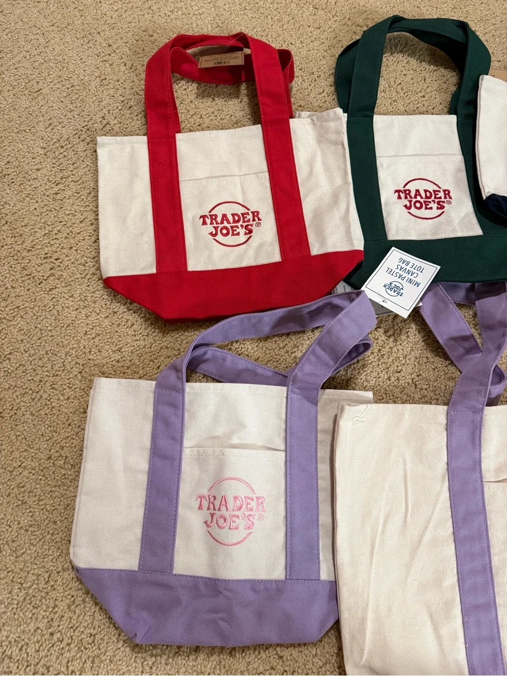 *NWT* Bundle of Trader Joe’s totes